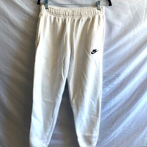 Cream Colored Nike sweatpants. Worn. Excellent condition